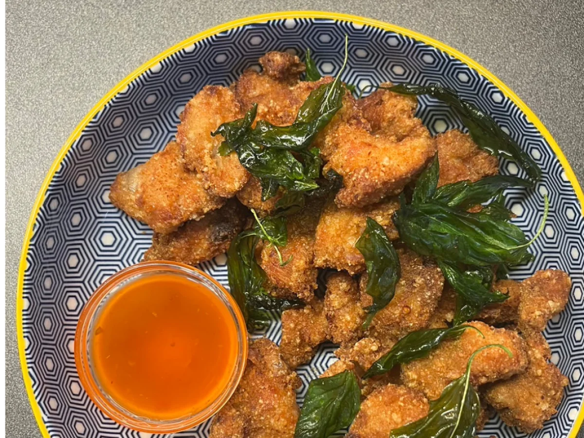 Pollo frito taiwanés